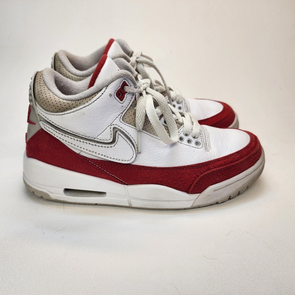 Rare Mens Size 5 Jordan 3 Retro Tinker Air Max 1 2019 CJ0939-100 Red White